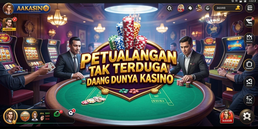 Tampilan gameplay AAKASINO yang mendebarkan dan penuh aksi.