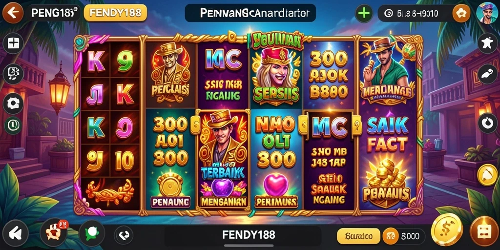 Screenshot FENDY188 menampilkan grafik menarik dan gameplay slot yang mengasyikkan.